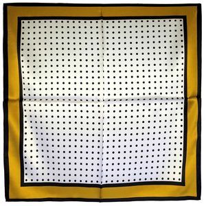 NWT Genuine 100% Mulberry Silk Satin Scarf 25"x25" Medium Square Shawl 5793